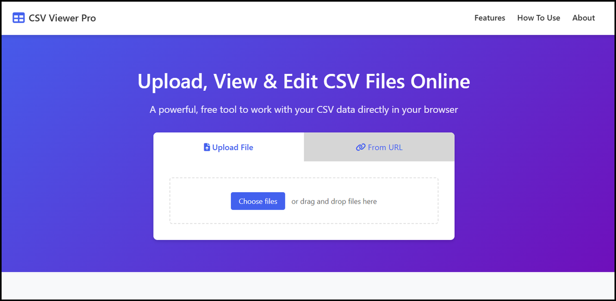 CSV Viewer Pro: Your Free Online Solution for Effortless CSV File Management